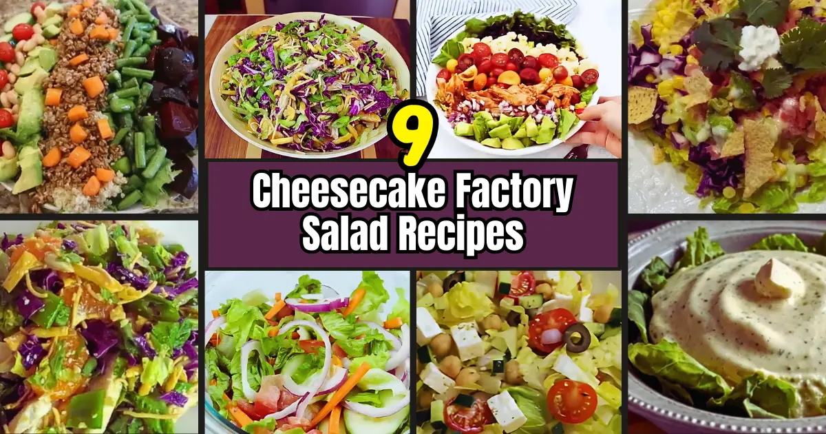 Cheesecake Factory Salad Recipes